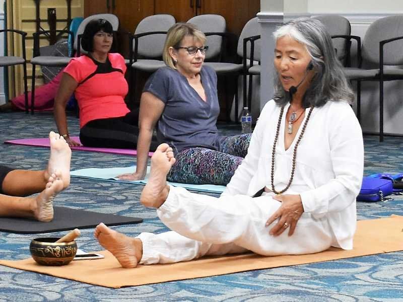 Yoga Class at Mi Sun's Studio